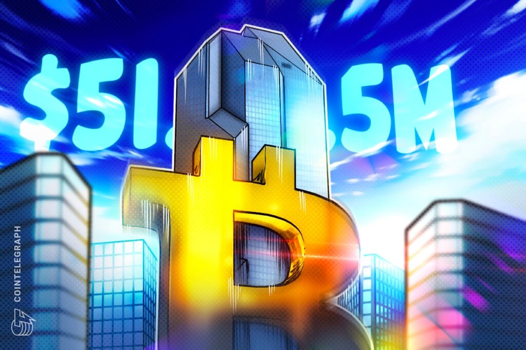 Bitcoin Blitz: $51.5M in 72 Hours
