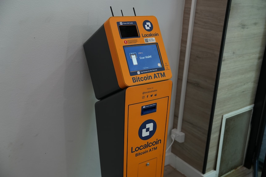 A Localcoin-branded Bitcoin ATM.