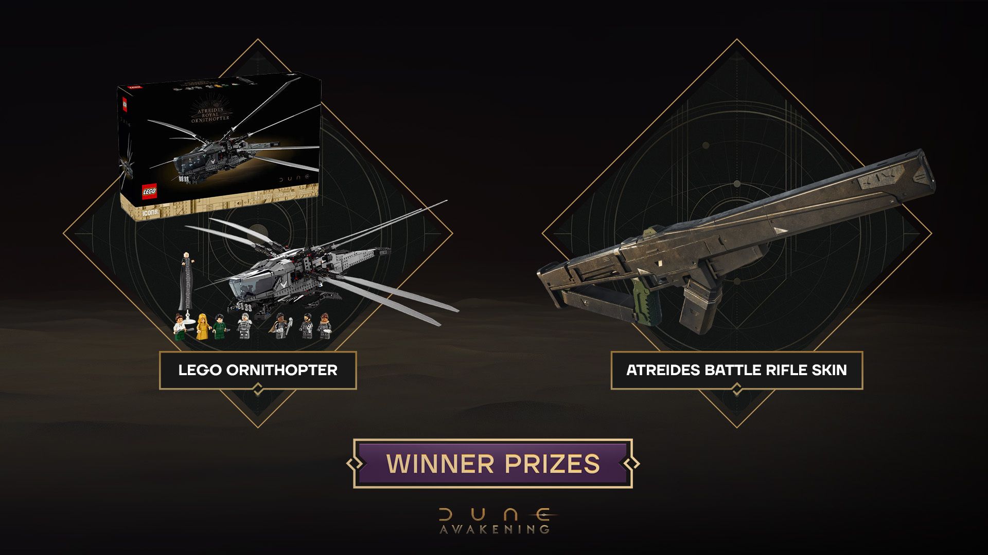 dune awakening base building prizes