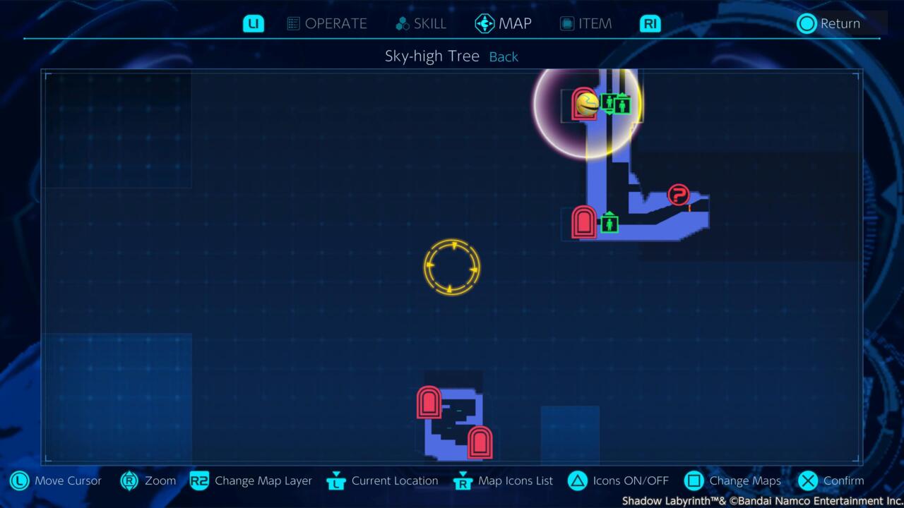 Enter the door to reach the Sky-high Tree's back area, which will take you to the lifts.