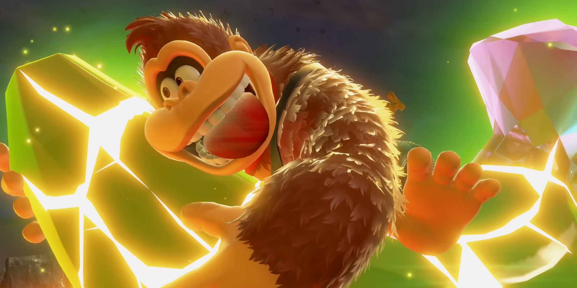 Donkey Kong's new design in Donkey Kong Bananza