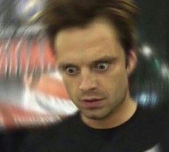 Panicked person meme Panicked person meme