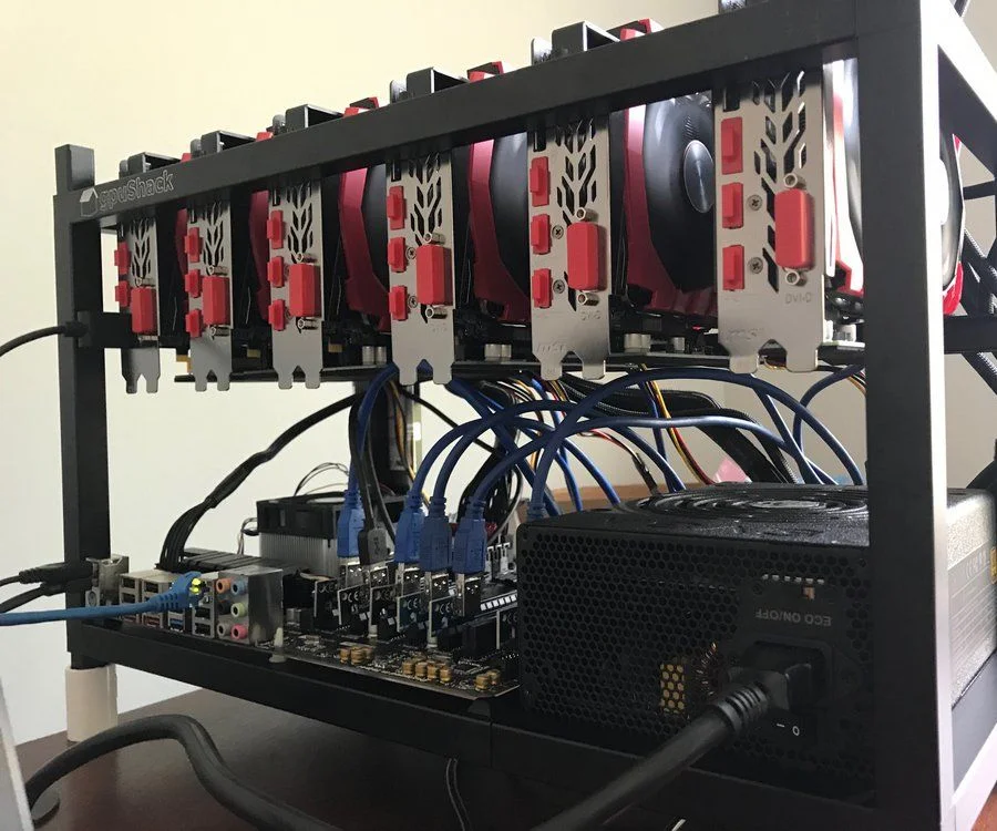 Home BTC Mining rig
