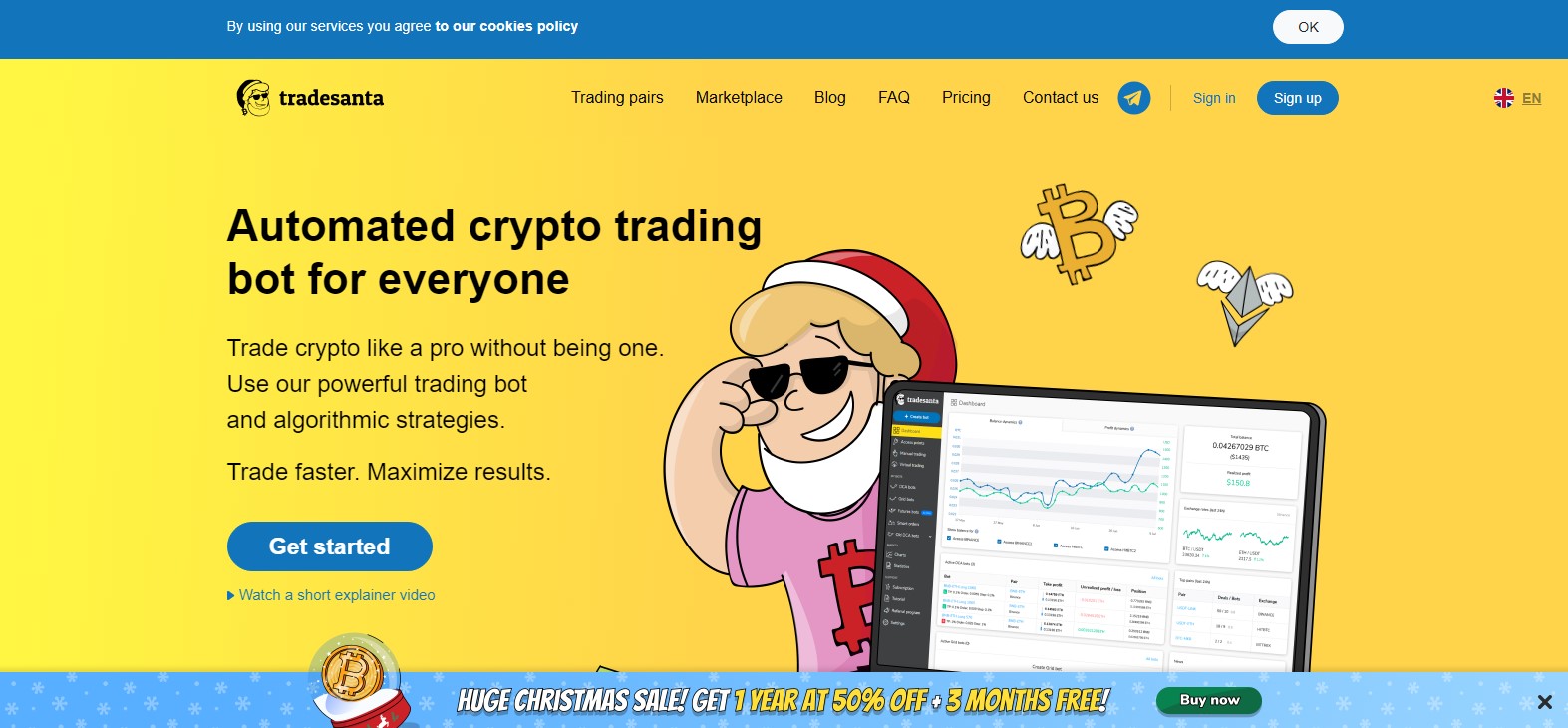 TradeSanta AI Crypto Trading