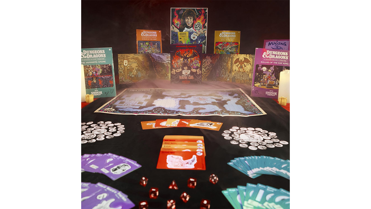 Dungeons & Dragons Stranger Things: Welcome to The Hellfire Club Adventure Game