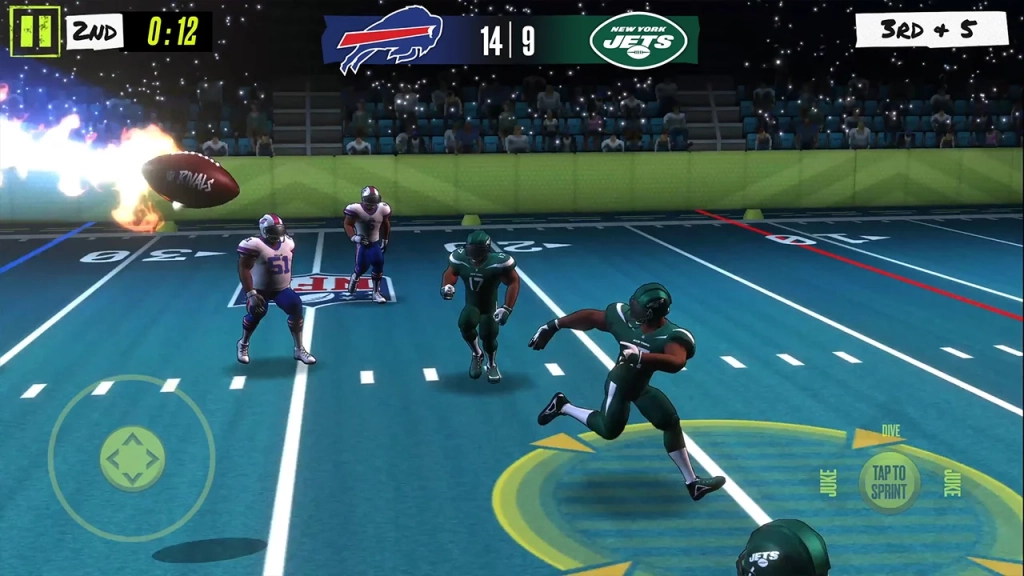 Gameplay in NFL Rivals