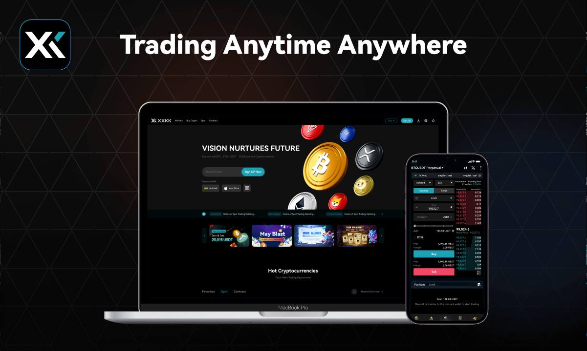 XXKK Exchange Trading Interface