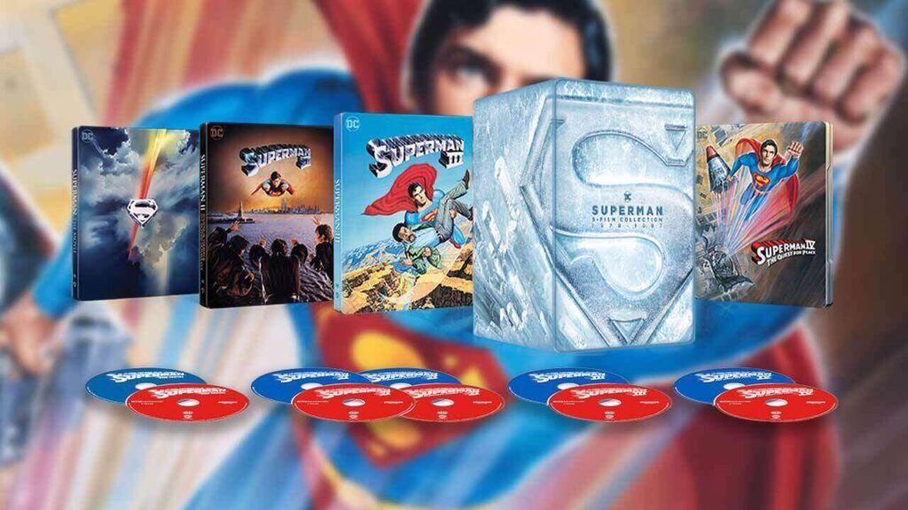 Faster Than a Speeding Bullet: Superman 4K Steelbooks Are Back!