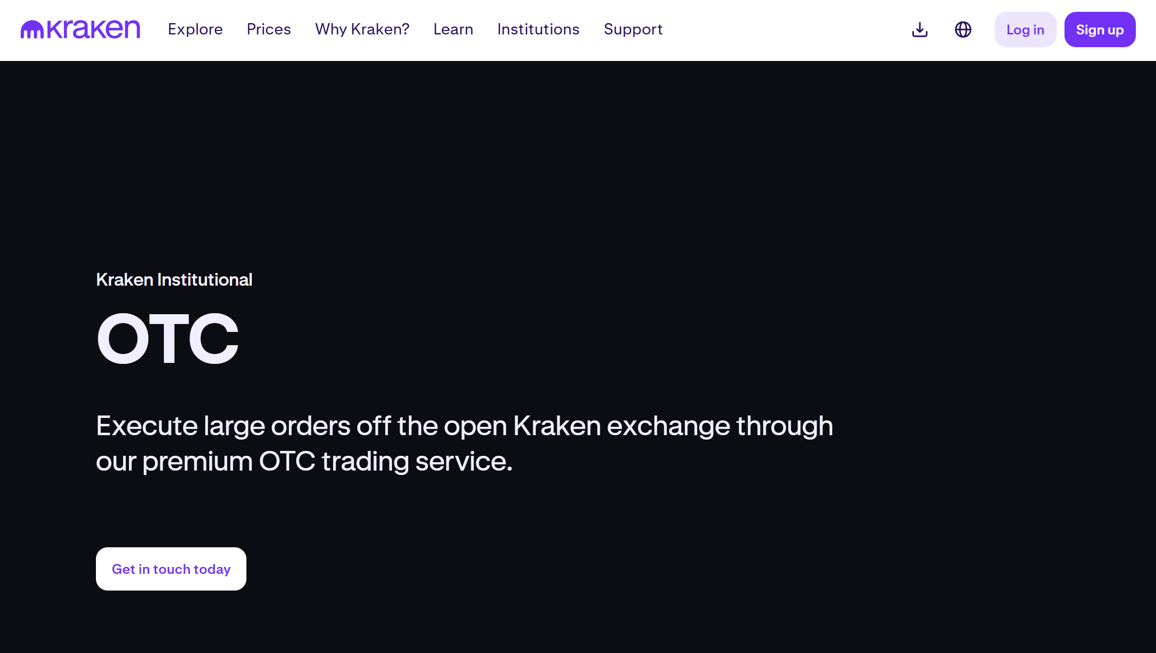 Kraken OTC Trading
