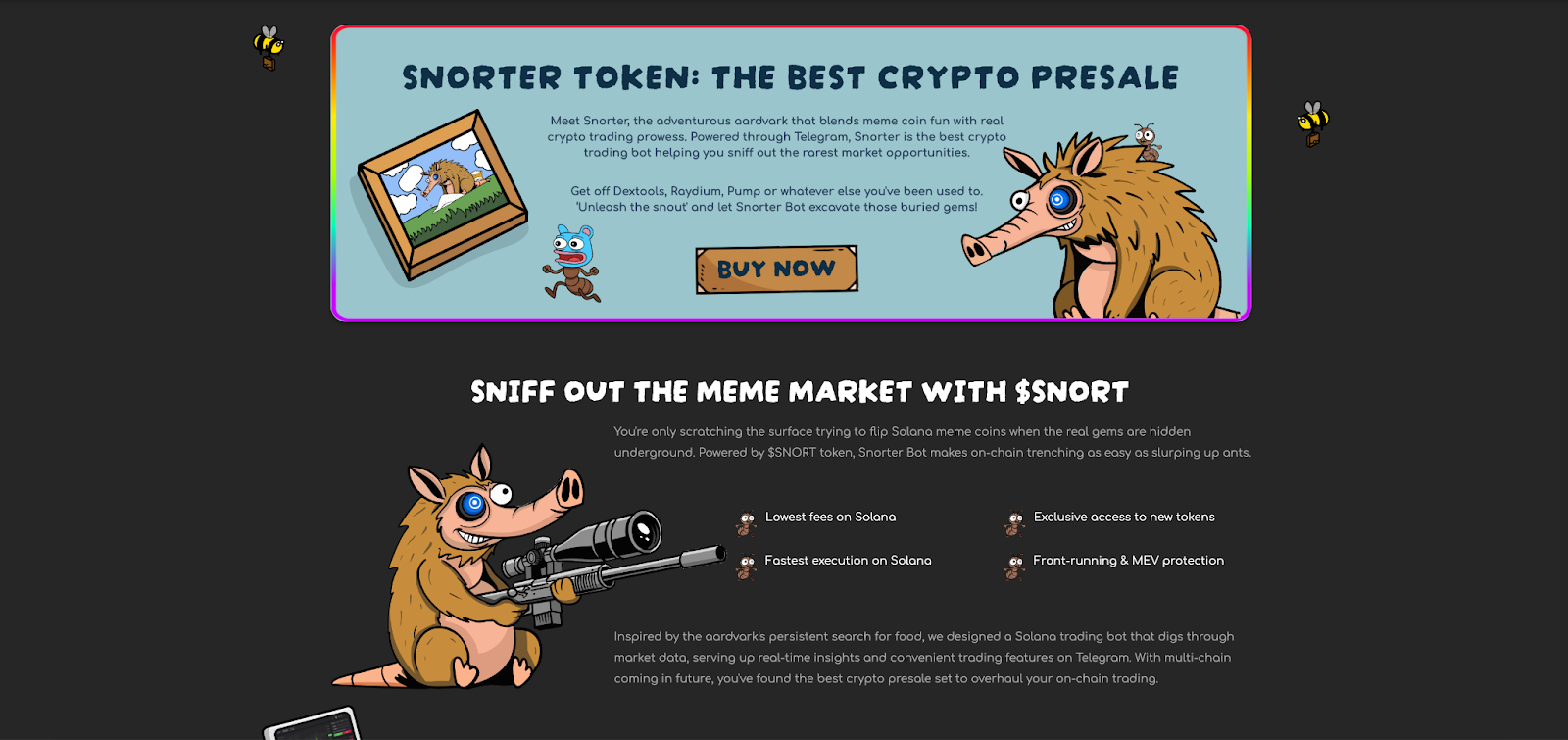 Solana Breaks $200: Why Snorter Could Be the Best Crypto To Buy As SOL Rallies 2 Snorter's Innovative Features and Low Fees Attract Investor Interest