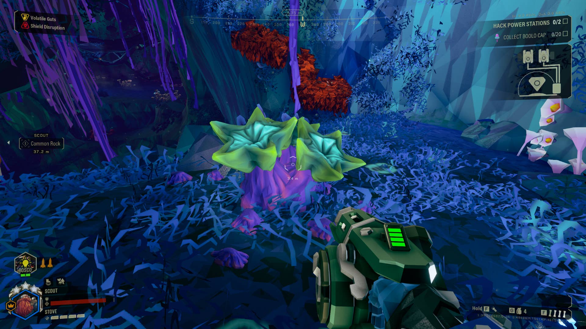 A Malt Star plant discovered in Deep Rock Galactic.