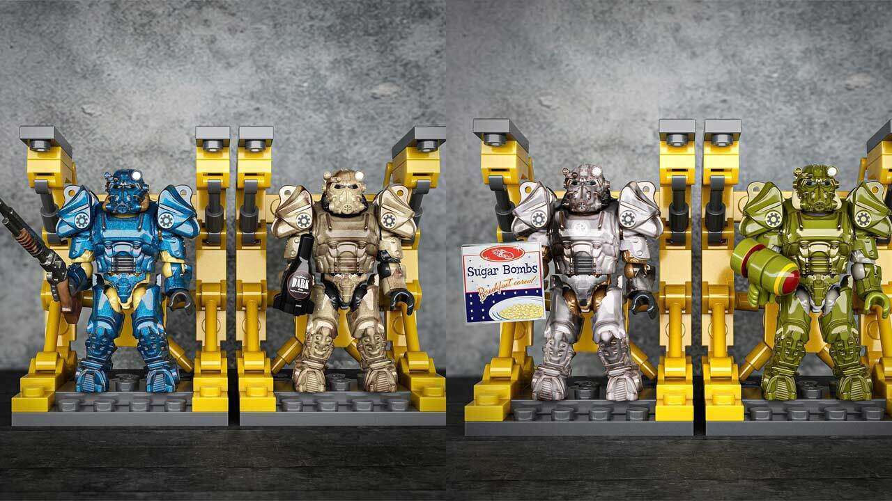 Fallout T-60 Power Armor Mega Bloks Set