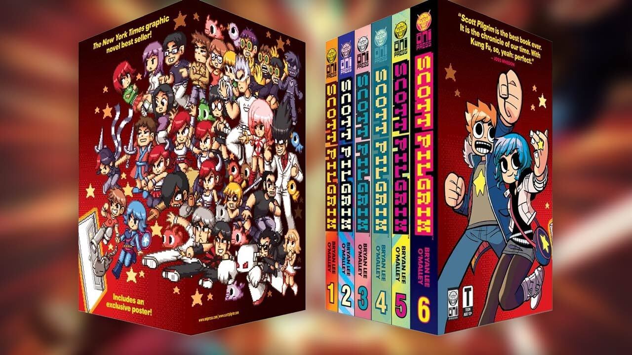 Experience Scott Pilgrim in Black and White: The Precious Little Slipcase Collection