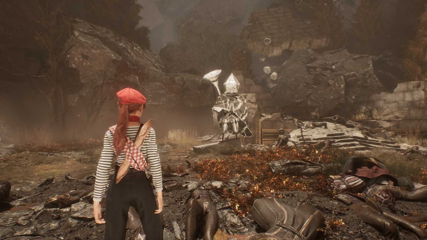 White Nevron Troubadour in Clair Obscur: Expedition 33