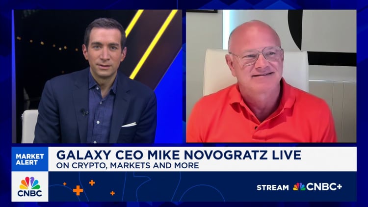 Galaxy CEO Mike Novogratz: Bitcoin prices will keep climbing as long as debt-to-GDP keeps climbing