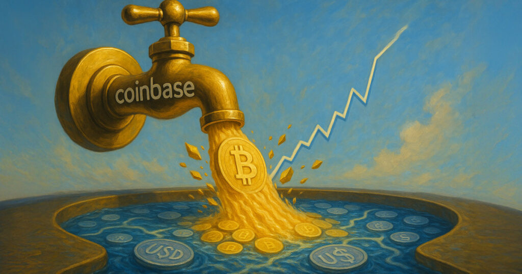 Coinbase Dominates as Bitcoin Hits $122K