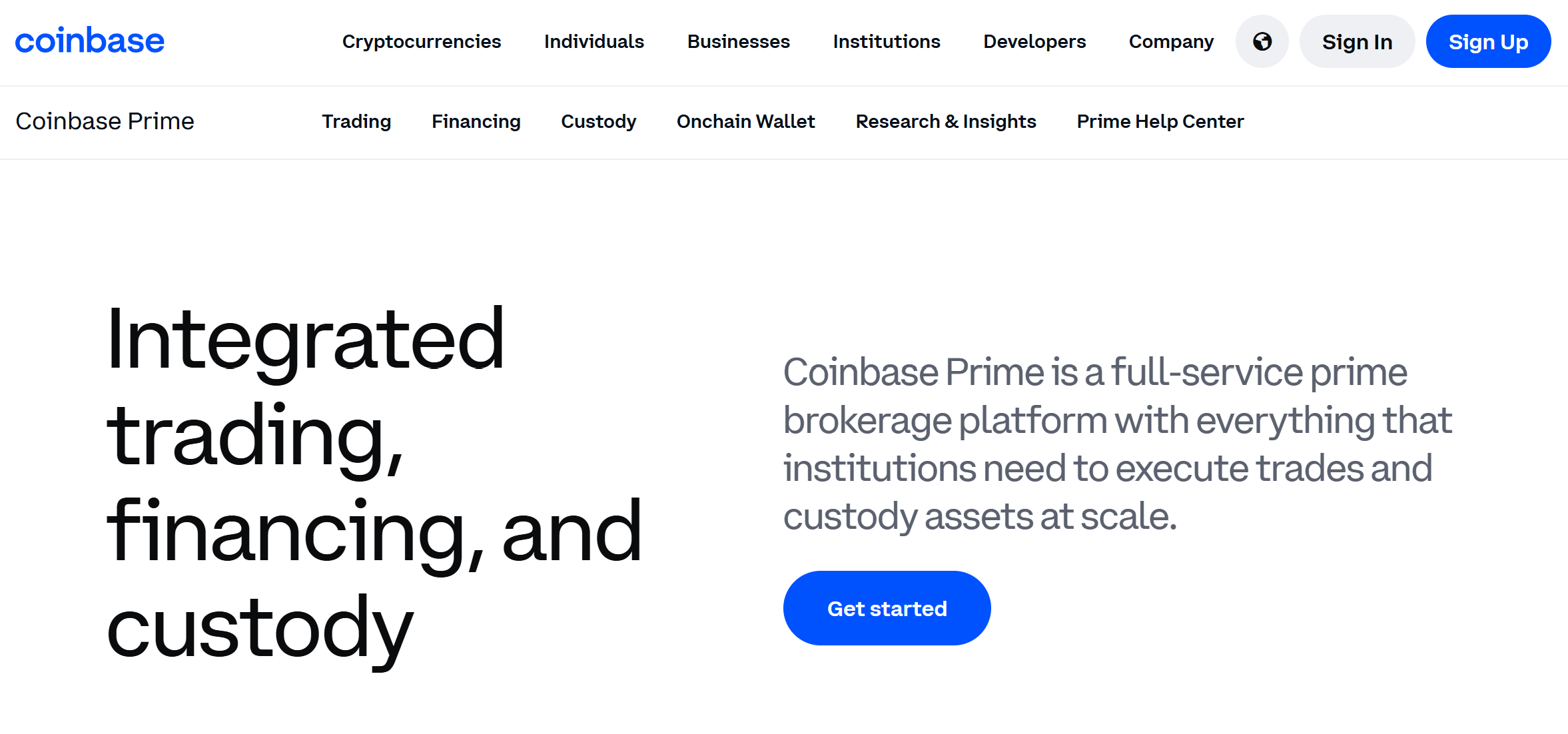 Coinbase Prime OTC Trading