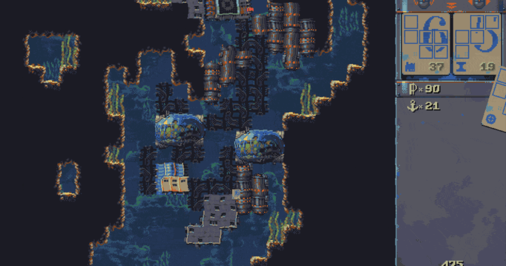 Submerged: Tetris Meets City-Building Under the Sea