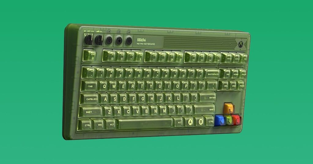 Xbox Throwback Keyboard: Score a Retro Deal!