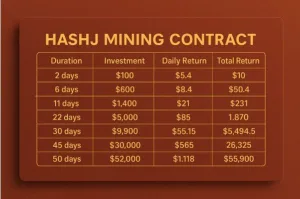 Hashj Profit Table