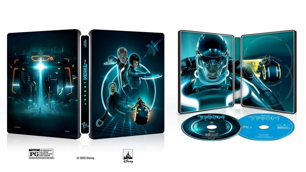 Tron: Legacy 4K Steelbook Blu-ray