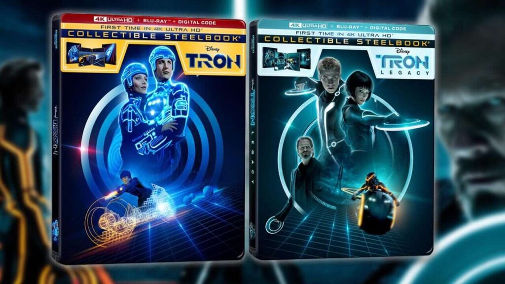 Tron Transcends: 4K Steelbook Editions Arrive