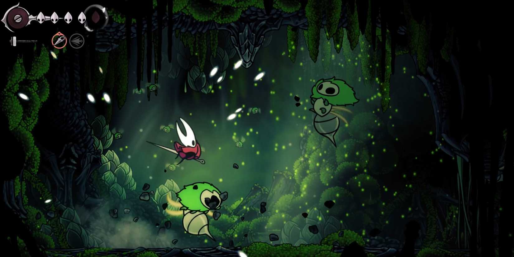 Hollow Knight Silksong Double Moss Mother Phase Two