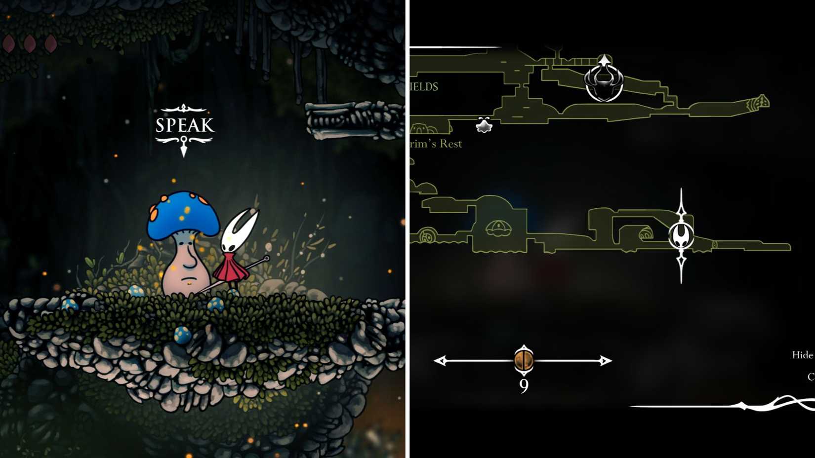 Hollow Knight Silksong Mushroom Fields