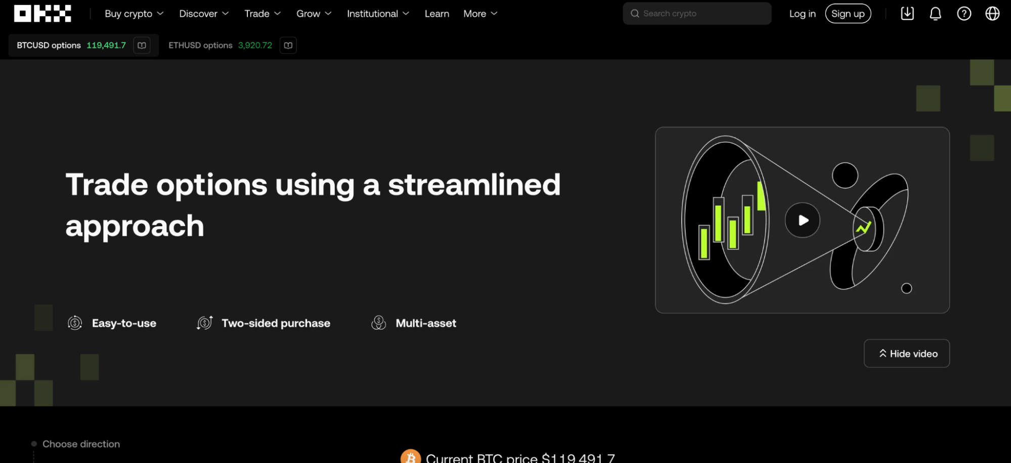 OKX simple options explained