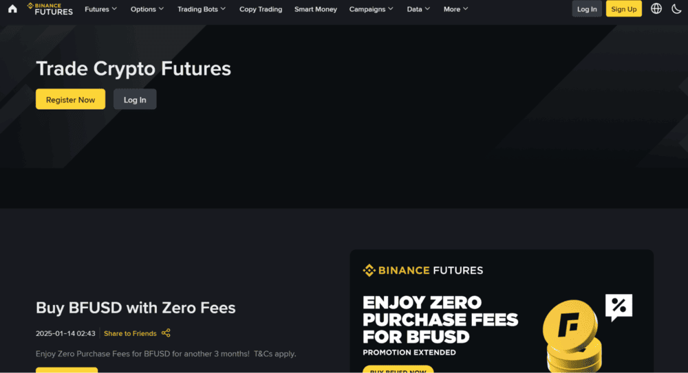 Binance Crypto Futures Trading