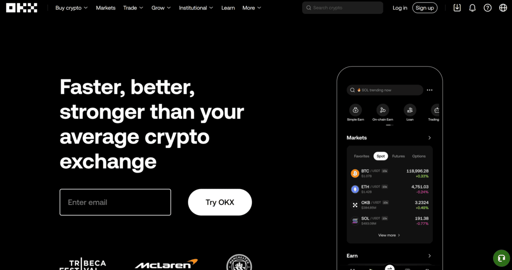 OKX Crypto Futures Exchange