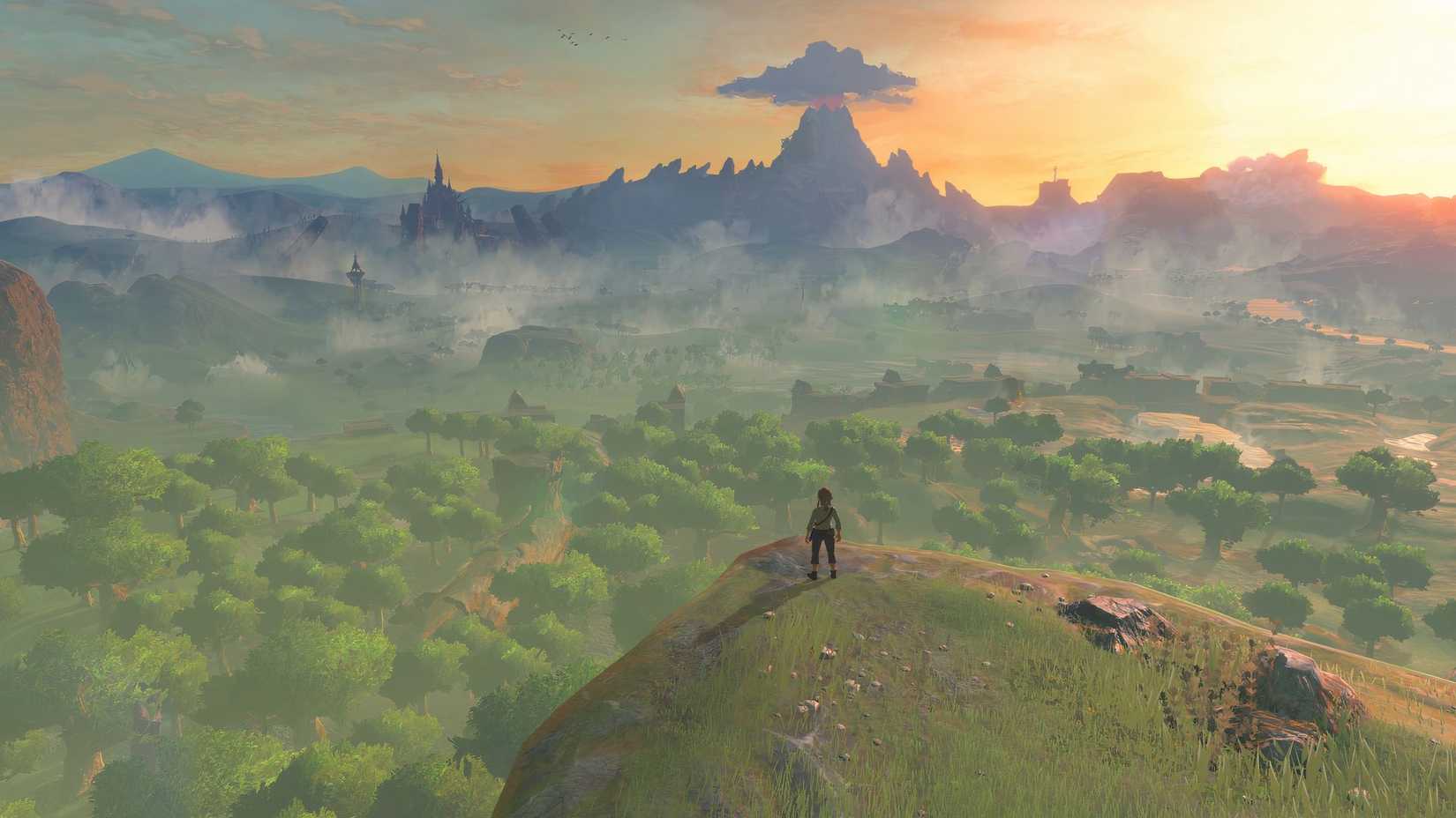 First look for The legend of zelda: breath of the wild