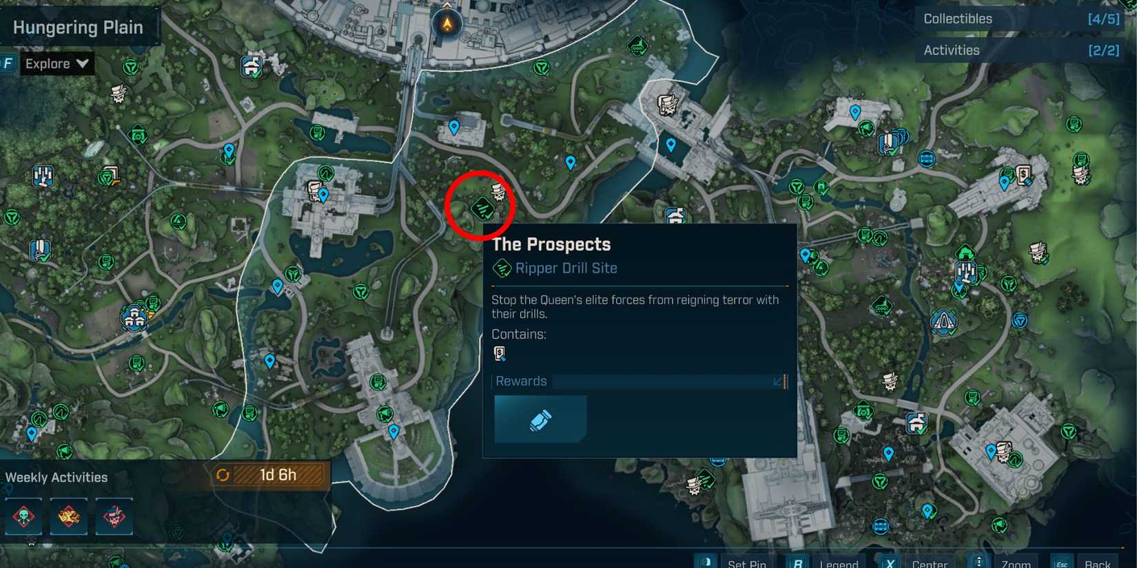 Borderlands 4 Ripper Drill Sites The Prospects Map