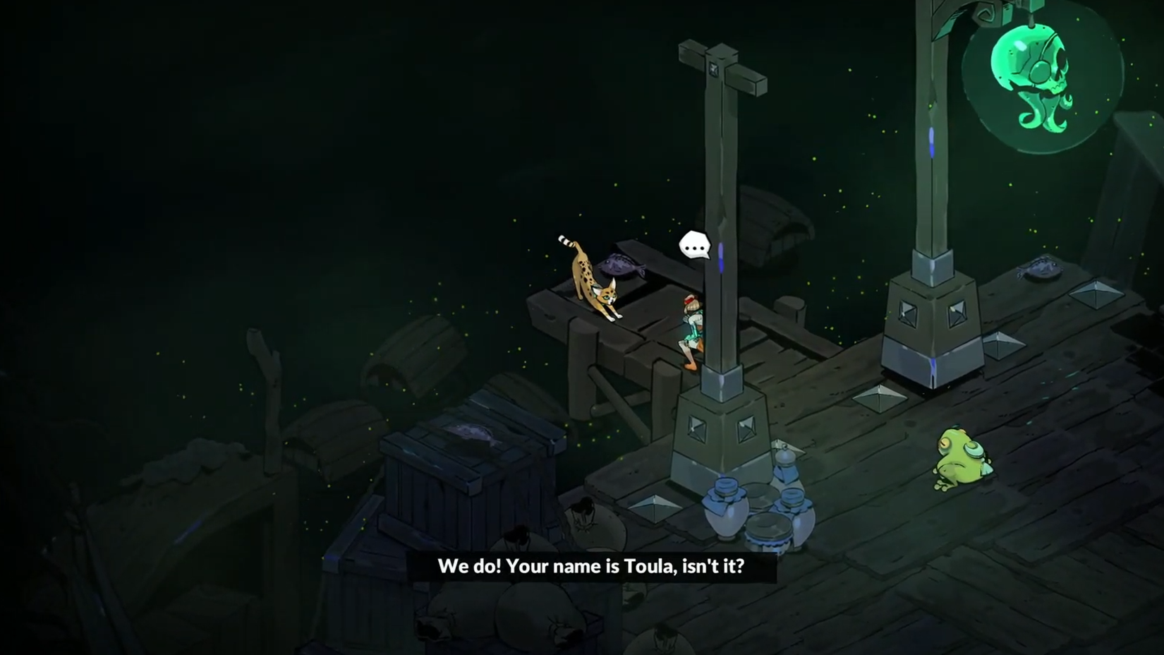 Recruiting Toula in Hades 2