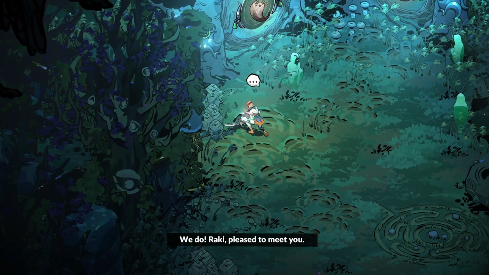 Recruiting Raki in Hades 2