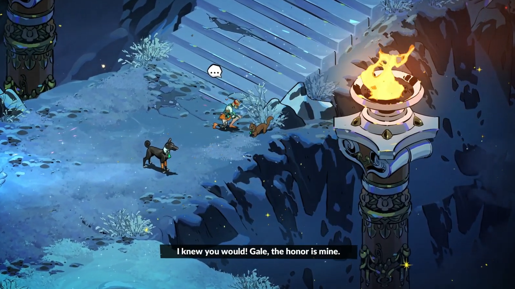 Recruiting Gale in Hades 2