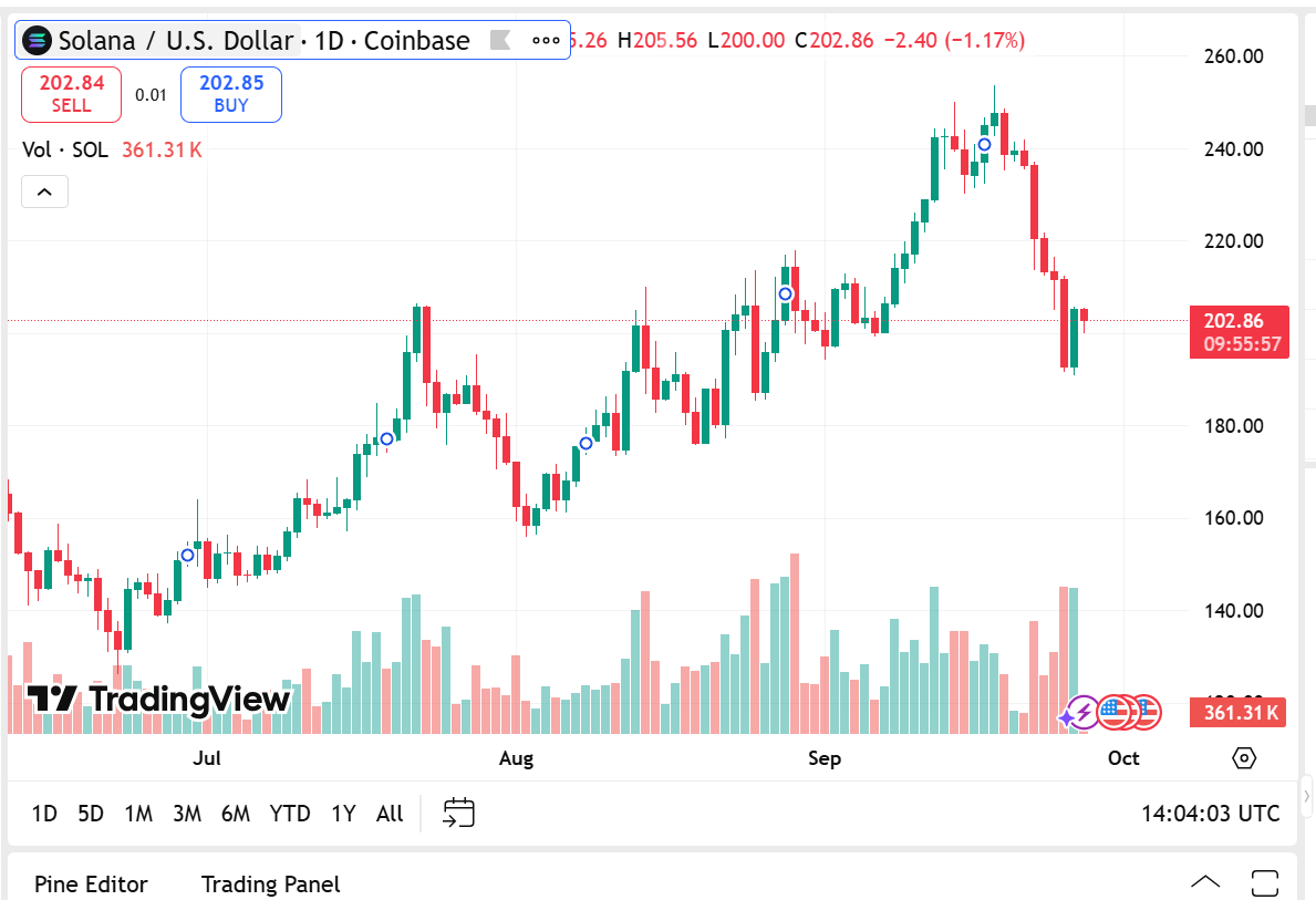 Solana Market Performance and Trends
