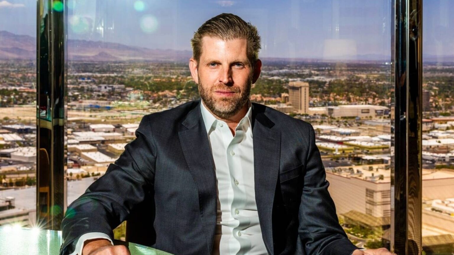 Eric Trump’s Crypto Conversion
