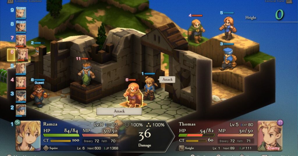 Tactics Ogre My PSP: A Final Fantasy Fable