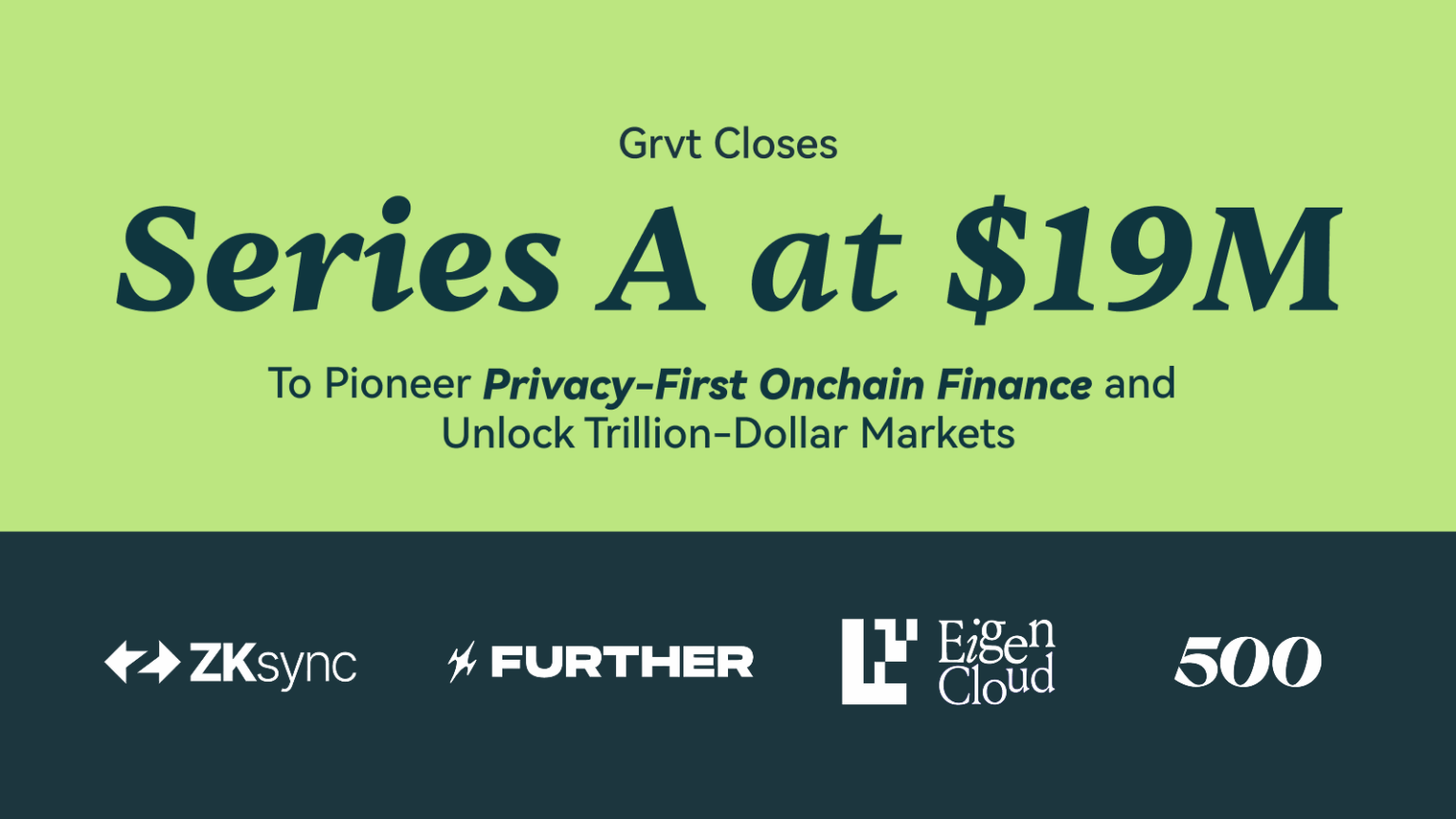 Unlocking Onchain: Grvt’s $19M Privacy Leap