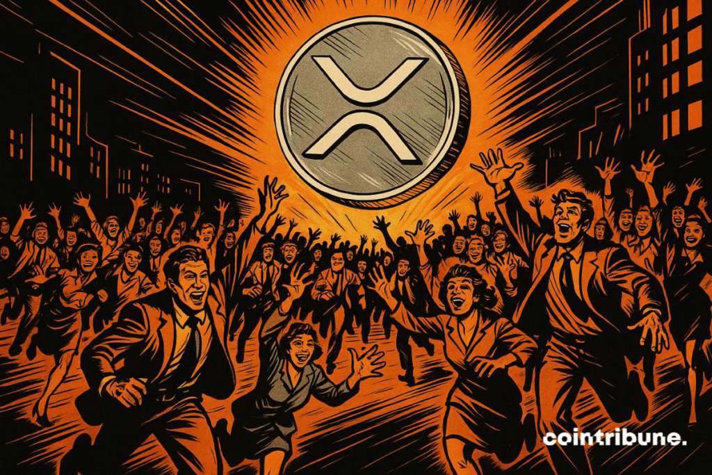 A rush for the XRP crypto.