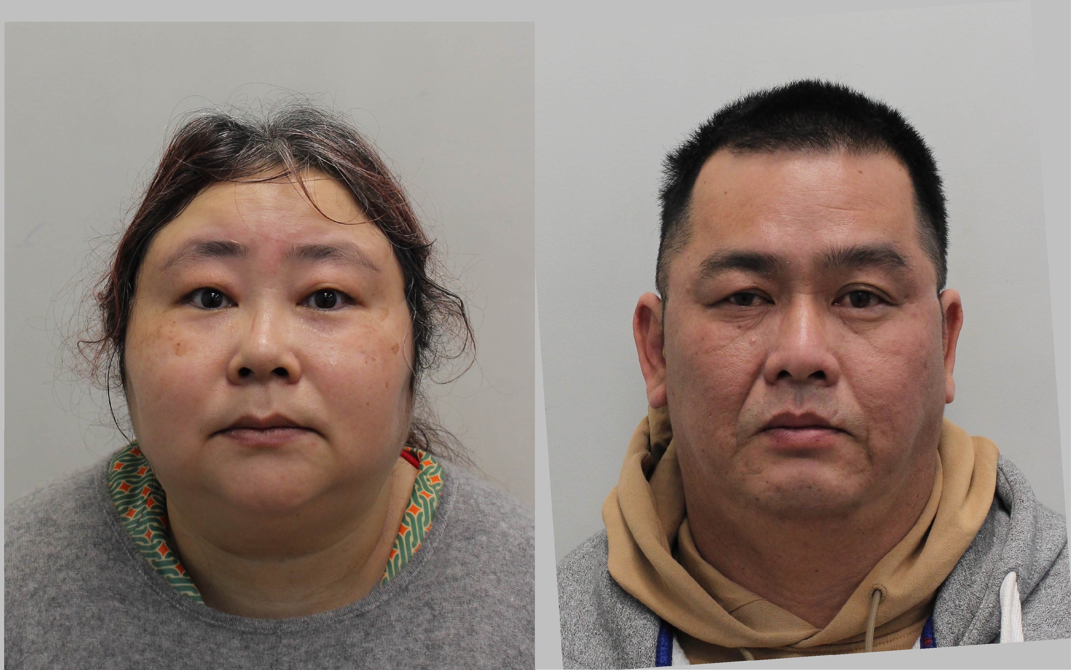 Qian (left) and Ling (right) plead guilty after 61,000-BTC seizure. Qian (left) and Ling (right) plead guilty after 61,000-BTC seizure.