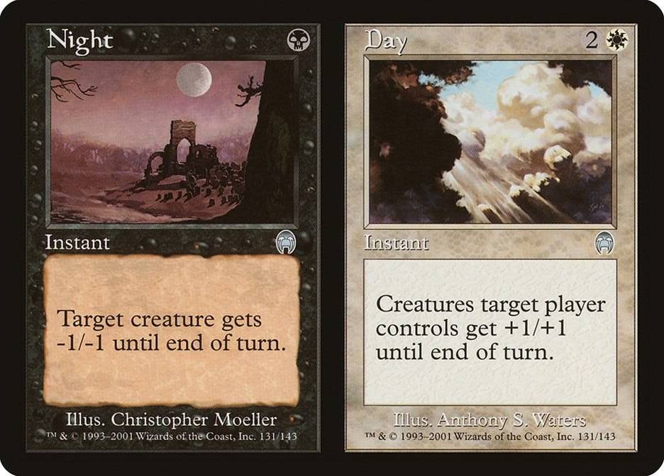 Night and Day Magic Card