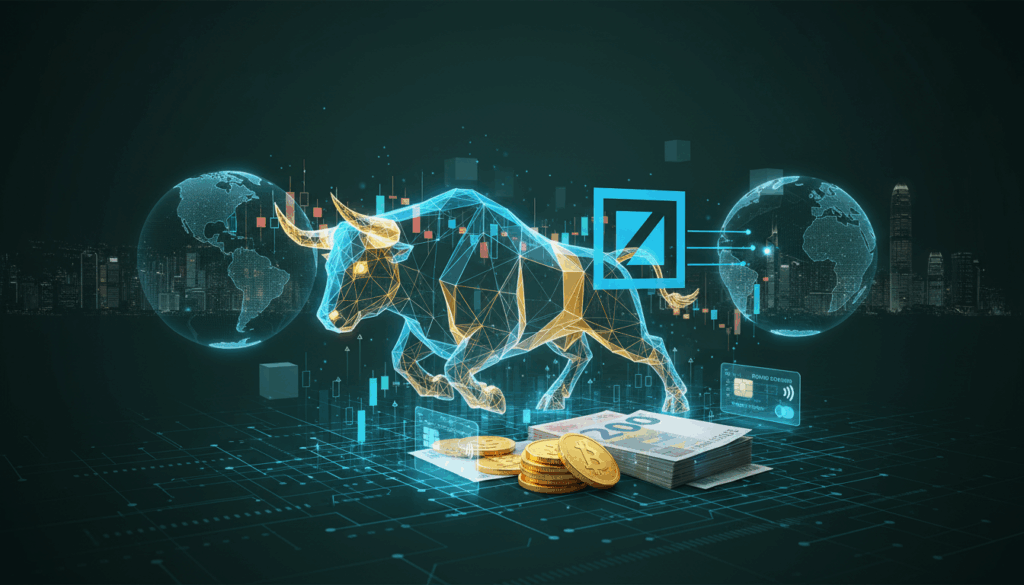 Bullish Powers Up Fiat with Deutsche Bank, $2B Daily