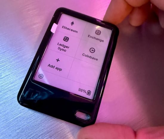 Ledger Nano Gen5 The Ledger Nano Gen5, Ledger's newest device.