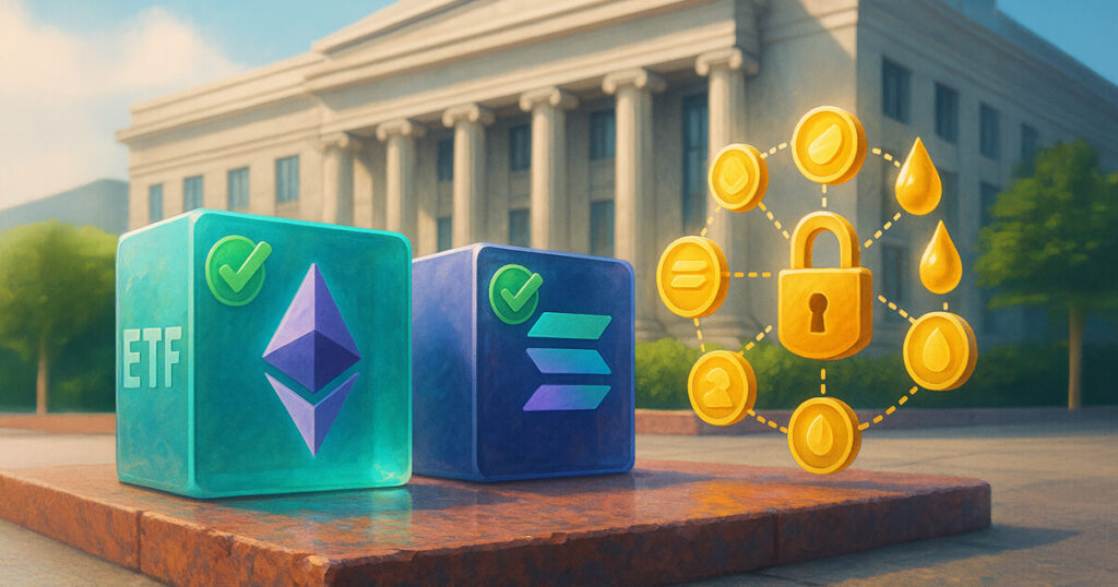 Staking Rewards Spark ETH & SOL ETF Interest