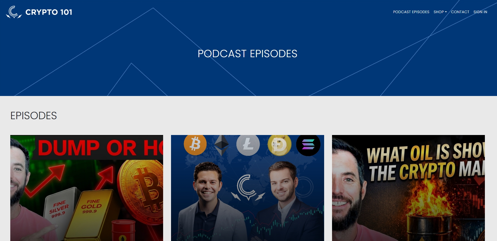 Crypto 101 – Best Podcast for Crypto Novices