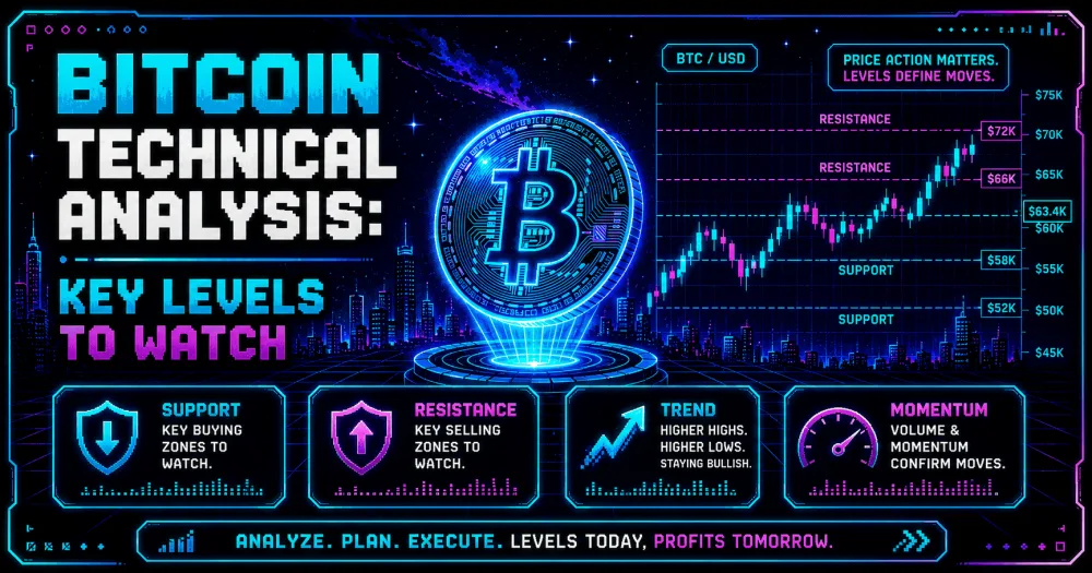 Bitcoin Technical Analysis: Key Levels to Watch