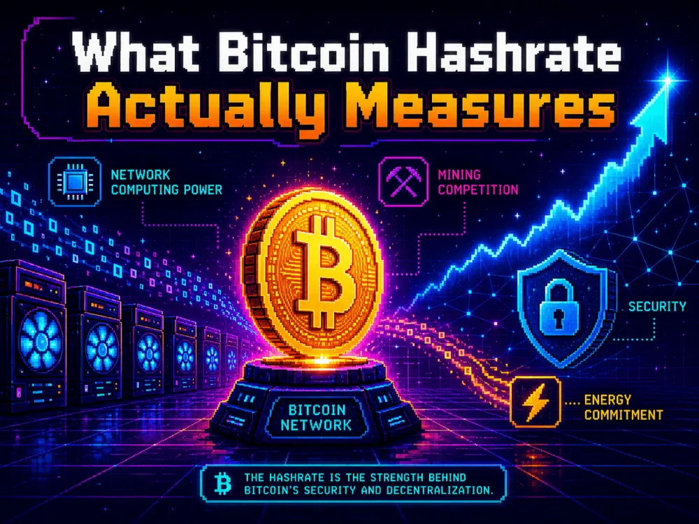 What Bitcoin Hashrate Actually Measures